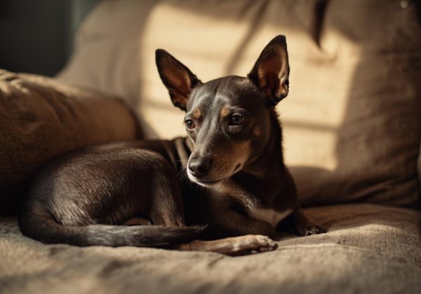 Xoloitzcuintli (miniature) from the coated varieties with smooth flat coat3